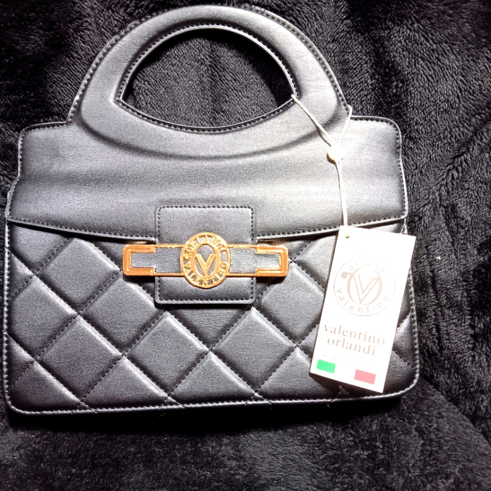 **sold** NWT Valentino Orlandi satchel handbag - Picture 1 of 7